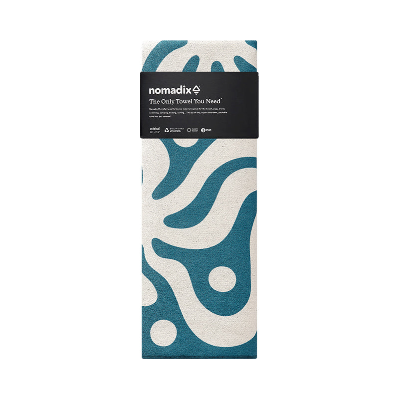 Original Towel: Whirlpool/Teal Ocean