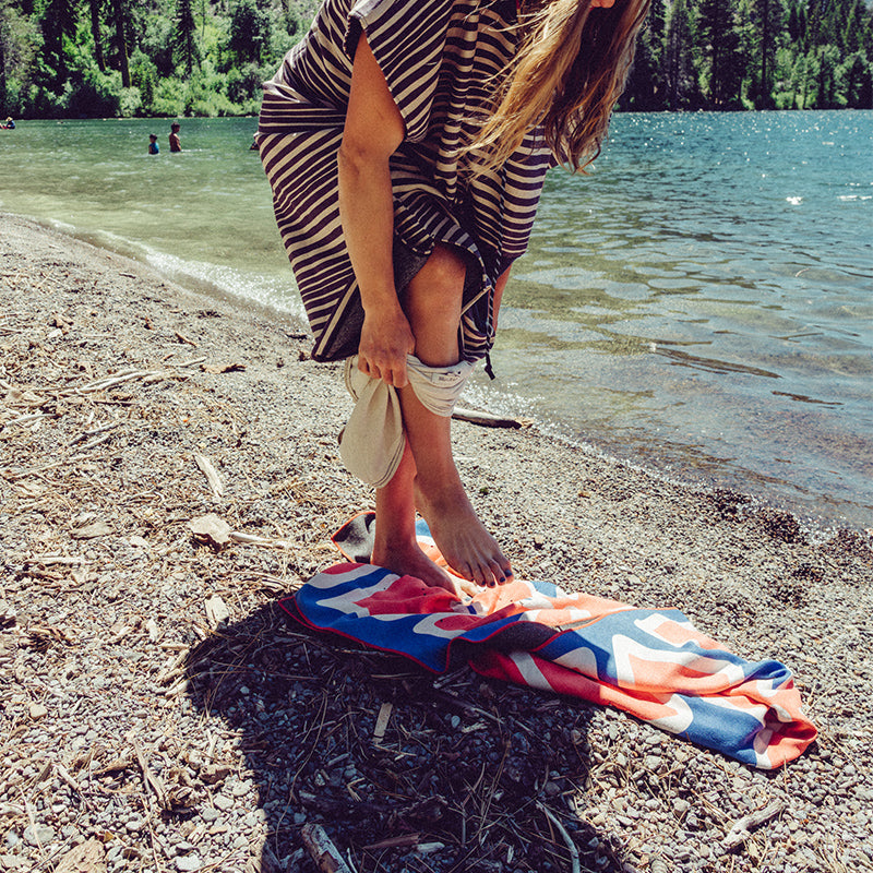 Original Towel: Wild FL/ST Blue Red