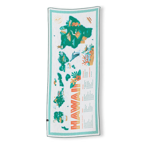 Original Towel: Hawaii Map