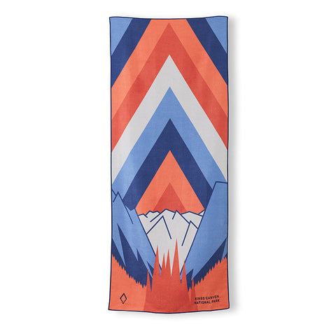 Original Towel: Kings Canyon Blue Red