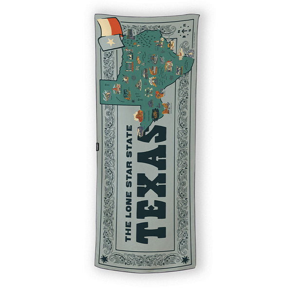 Original Towel: Texas Map – NOMADIXオフィシャルサイト