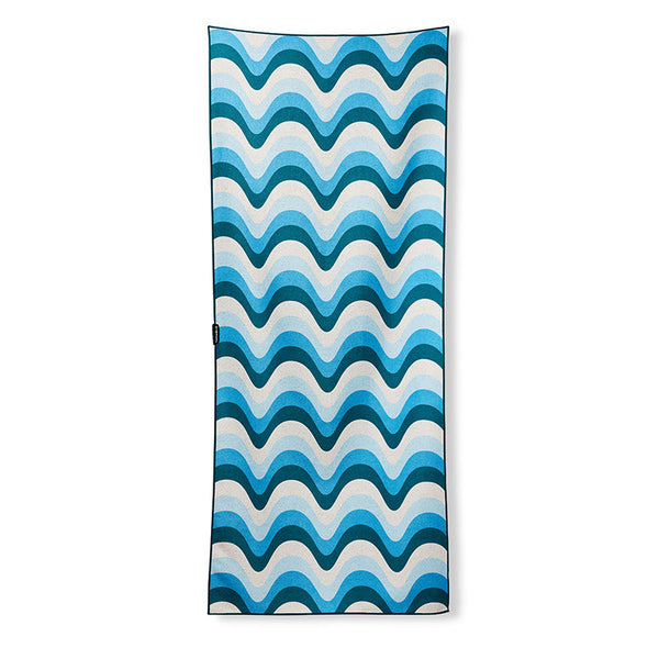 Original Towel: Wave Blue – NOMADIXオフィシャルサイト