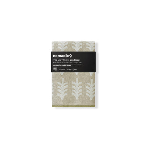 Mini Towel: Fresh Pines/Sandy Beige