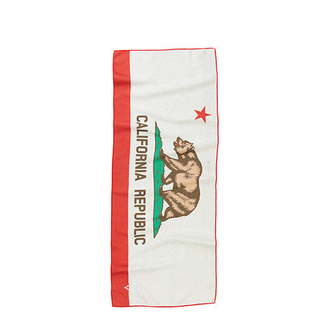 Mini Towel: California Flag