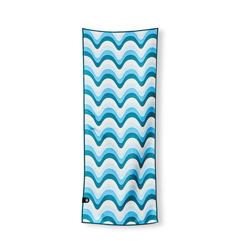 Mini Towel: Wave Blue